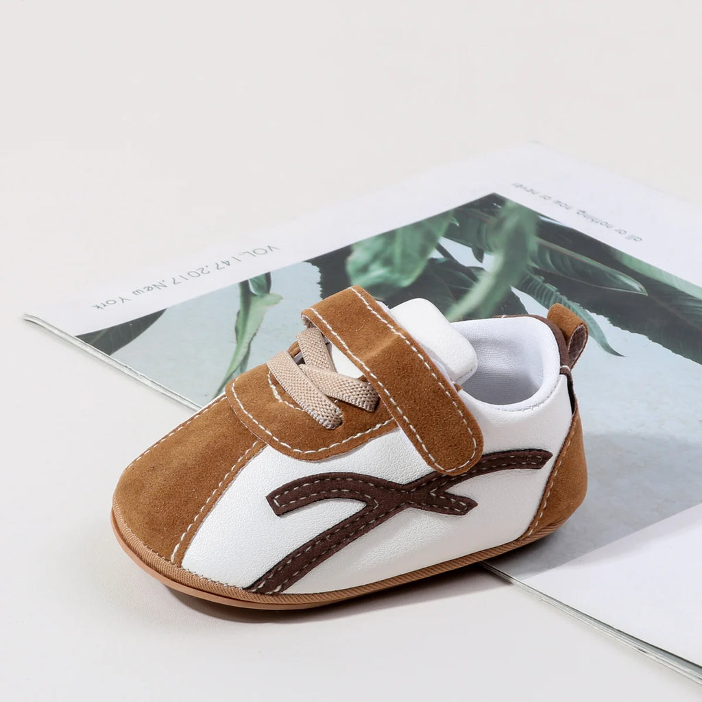 Baby Boys And Girls First Walking Indoor Outdoor Toddler Shoes Spring And Autumn High Quallity TPR Sole Soft And Comfortable