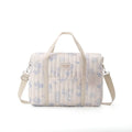 Multifunctional Large Capacity Mommy Bag Women Travel Tote Bag Baby Organizer Diaper Bag Floral Print Shoulder Crossbody Bag