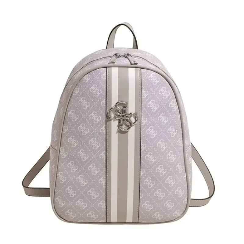 Elegant Leather Vintage Diaper Bag: Luxury Crossbody Handbag For Women With Designer Letter Logo And Large Tote Capacity