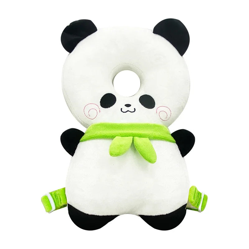 Cartoon Soft Headrest Security Pillow Backpack for Newborns and Toddlers Head Fall Protection Pad Model BHP01