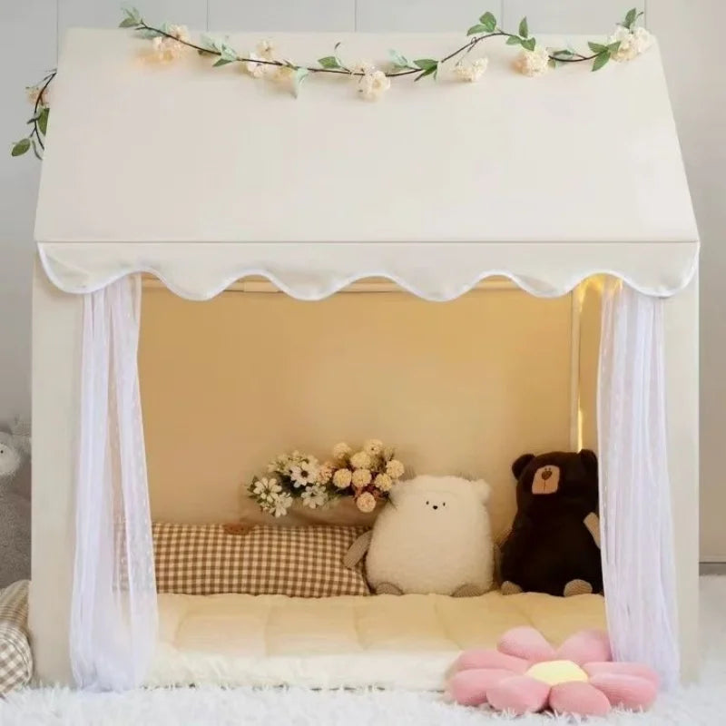 Children Small House Folding Indoor Outdoor Play Tent Baby Tent Large Kid Toys Tent Princess Castle Play House
