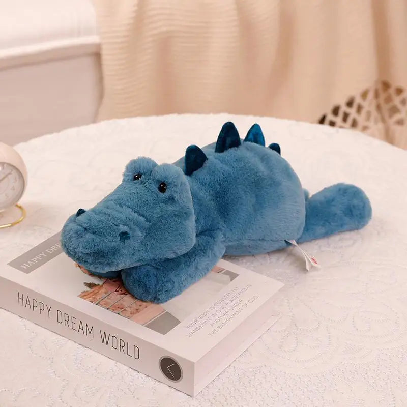Forest Animal Plush Pillow Decorative Toy For Home Decor Long Arm Raccoon Crocodile Fox Xlmodel