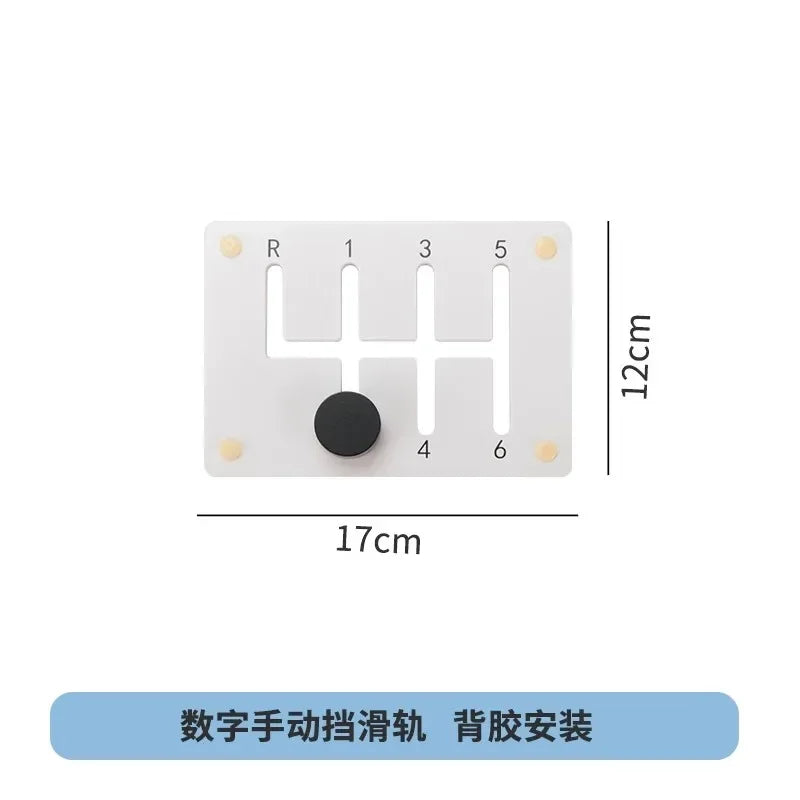 Busy Board Educational Toy With Led Lamp Drum Gear Cart Model Bld-01 For Skill Learning Wooden Game