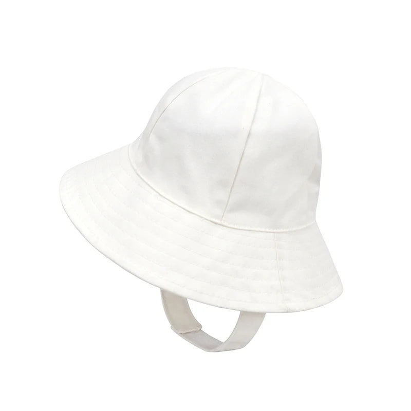 Summer Baby Bucket Hat Kids Sun Hat For Boys And Girls With Adjustable Wind Rope 3M-6Y