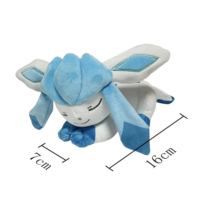 Pokemon Plush Vaporeon Sleeping Series Eeveelution Eevee Evolution Leafeon Glaceon Sylveon Stuffed Doll Charizard Pikachu Doll
