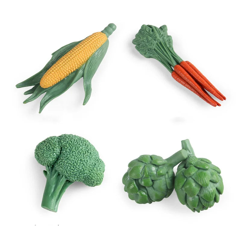 Montessori Educational Toy Simulation Building Model Human Body Instrument Vegetable Pyramid Architecture Model 001