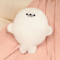 Chubby Cartoon Seal Plush Toys Cozy Soft Animal Hand Warmer Throw Pillow Office Nap Pillow Lovely Room Decor Xmas child Gift