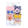 12Pcs/lot A Variety of Butterfly Tie Headband Sets for Children's Sweet Hair Accessories Nylon Elastic Bows Headband for Toddler