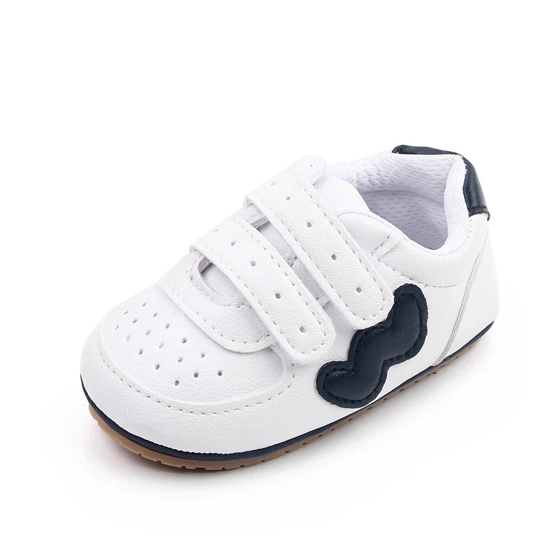New Fashion Baby Shoes Non Slip Waterproof Toddler Sneaker D2736 Tpr Sole Prewalking Outdoor
