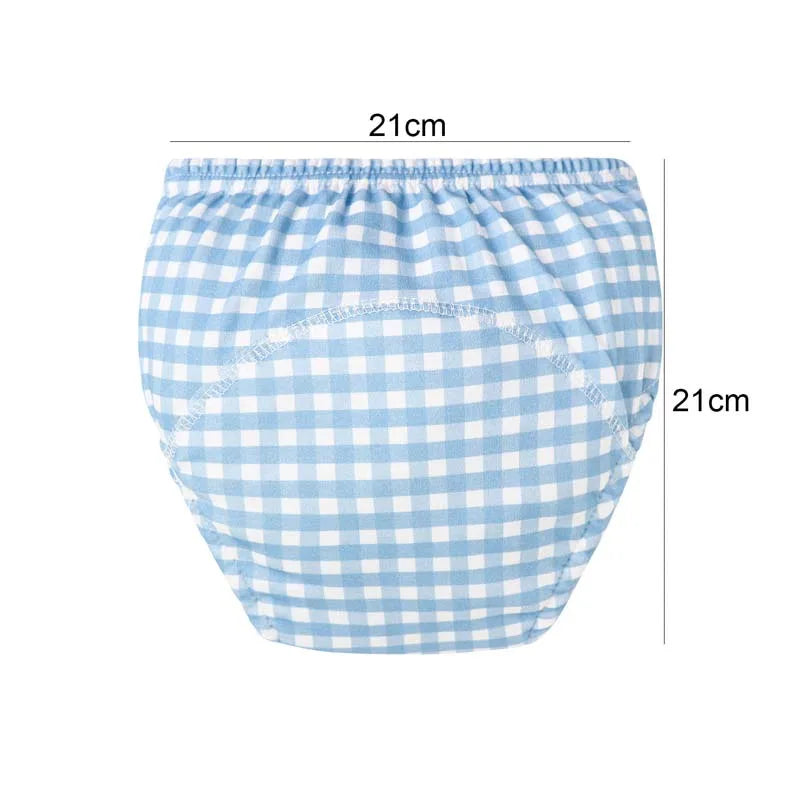 4Pcs Baby Diaper Training Pants Toddler Underwear Cotton Washable Infant Nappies Cloth Diapers Reusable Kids Shorts 11-18kg
