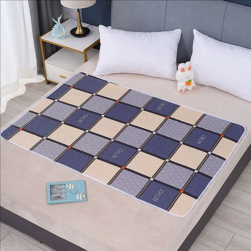 50x70cm Cartoon Dinosaur Diapering Mat Waterproof Washable Baby Changing Pad Night and Menstrual Protection Baby Changing Mat