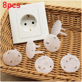EU Power Socket Electrical Outlet Baby Kids Child Safety Guard Protection Anti Electric Shock Plugs Protector Rotate Cover