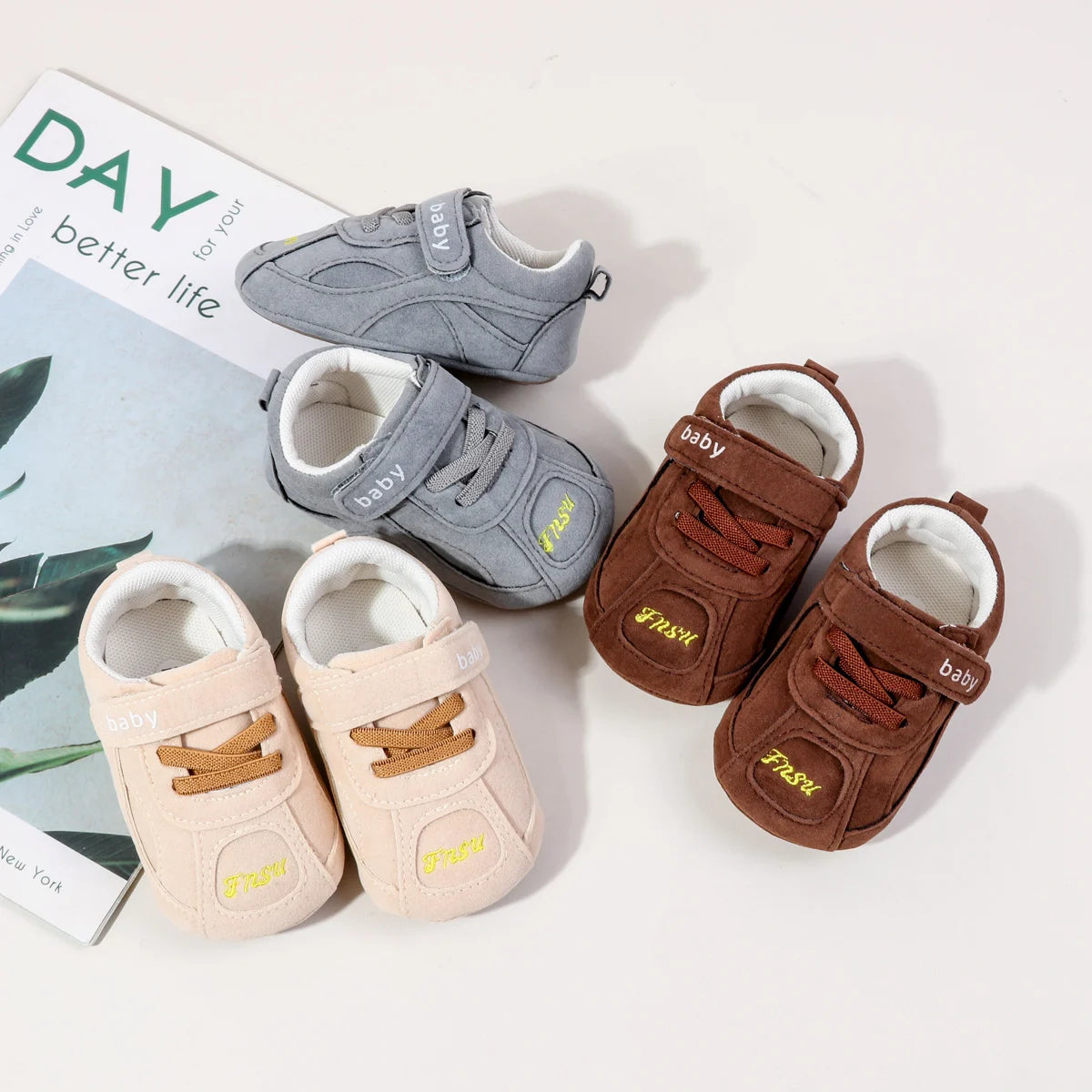 Baby Casual Sports Shoes Autumn Soft Sole Non-slip Comfortable Outdoor Running Shoes Girls Boy Fashion Outdoor Sneakers 0-18M