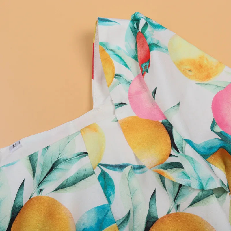 Summer Long Dress Robe Femme Casual Family Matching Outfits Boho Children's Clothing Beach Mother Daughter Dress Vestidos
