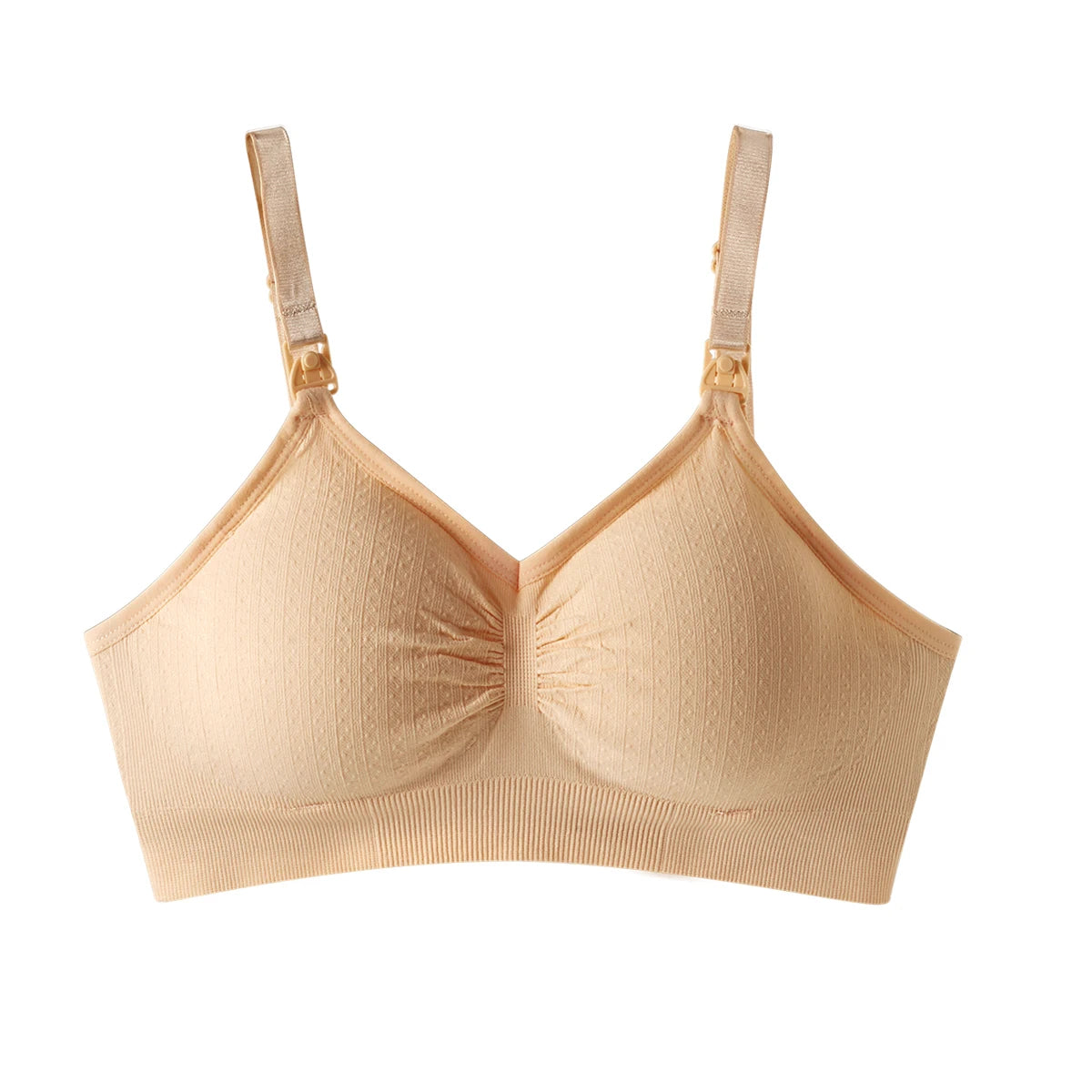 3 PCS Set Breathable Front Open Nursing Bra Maternity Underwear Pregnancy Bra Full Cup Wireless Comfortable Breastfeeding Bra