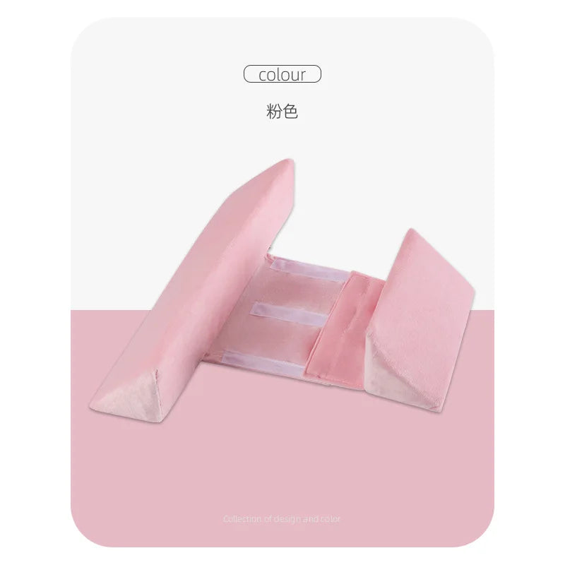 Baby Side Sleeping Pillow Head Protector Newborn 45 Degree Wedge Cushion Travel Infant Support