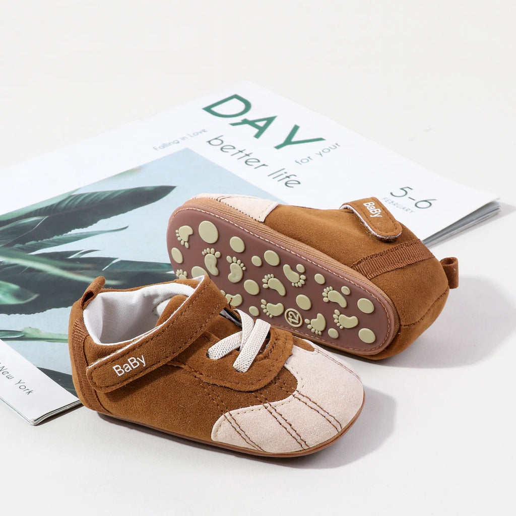Hot Selling Baby Boys And Girls First Walking Toddler Shoes Spring And Autumn Sports Style Baby Unisex Sneaker BHX5212