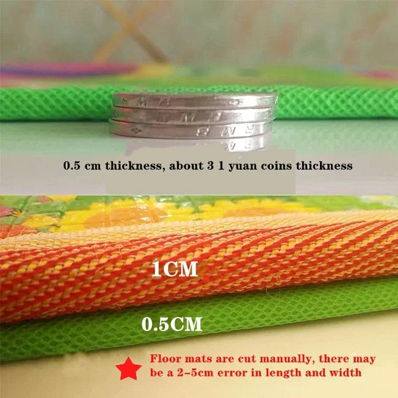 5 sizes to choose Thicken Baby Crawling Mat Children EVA Educational Toys Kids Soft Floor Game Mat Chain Fitness Gym Game Carpet