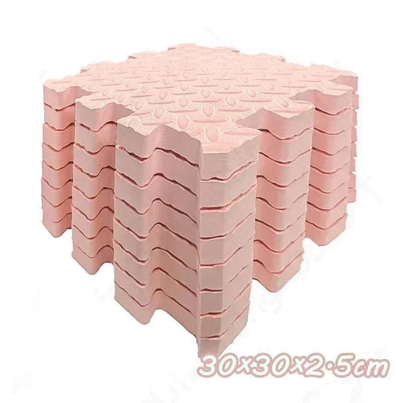 Interlocking EVA Foam Puzzle Floor Mats for Baby Play Mat Tiles 30x30x2.5cm Safe Crawling