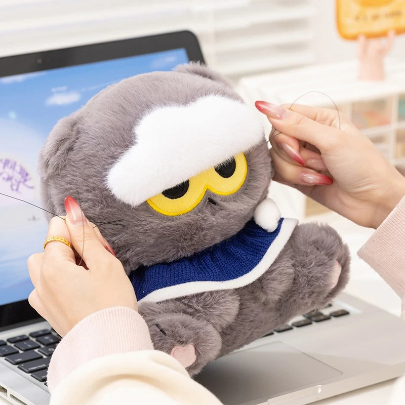 Hot Cute Cartoon Cloud Cat Gd G-dragon Cat Doll Zoa Gas Tank Cat Plush Toy Doll Accessories Cat Doll Bag Pendant Children's Gift
