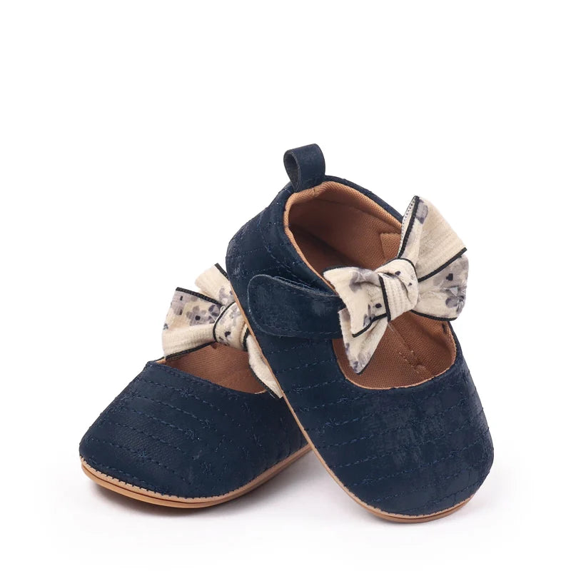 New Spring And Autumn Baby Girls First Walking Indoor Outdoor Toddler Shoes With Fashion Design For 0-18M Baby Princess Shoes