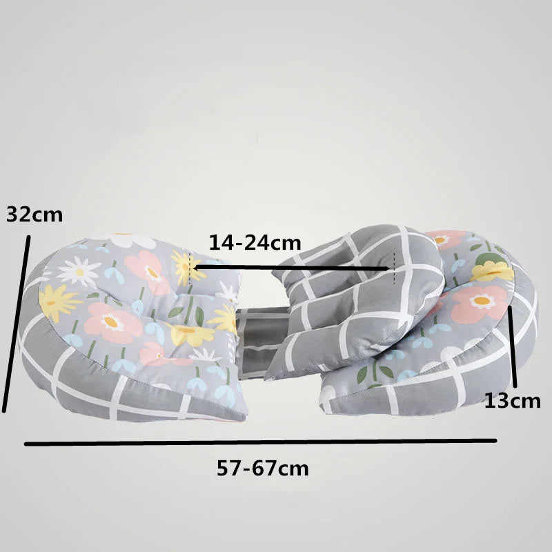 Multi-function U-shaped Pregnancy Pillow Maternity Side Sleeping Waist Belly Support Pillow Late During Pregnant Sleep Artifact