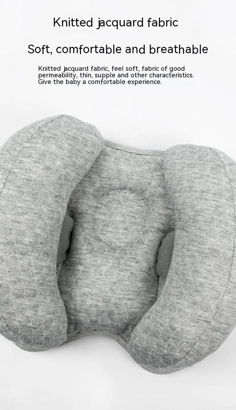 Baby Pillow Stroller Baby Head and Neck Support Pillow U-shaped Headrest Body Fixation Anti Roll Children's School Cushion