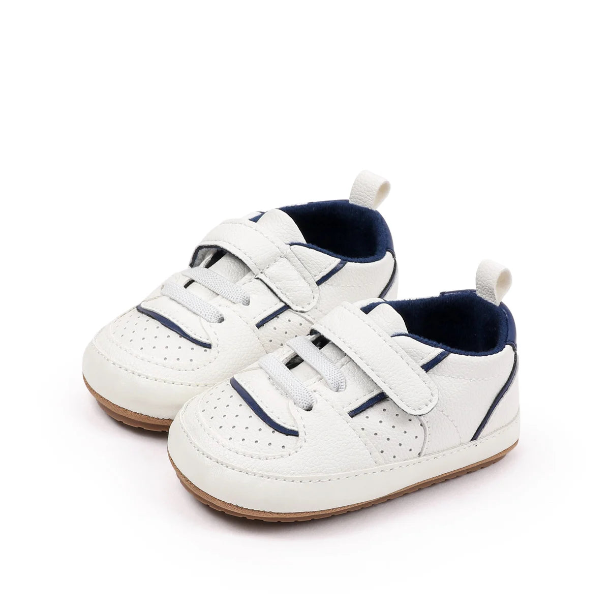 2025 New Style Baby Unisex First Walking Indoor Outdoor Toddler Shoes For 0-18Months With High Quality PU Leather And TPR Sole
