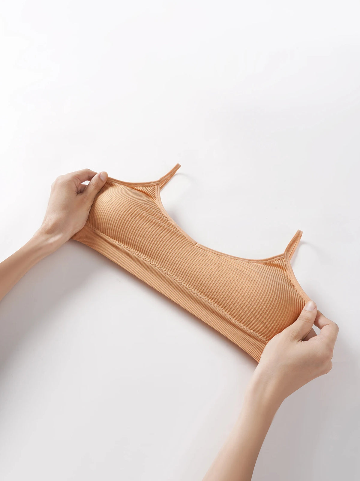 Maternity Bra With Seamless Stripes For Comfort And High Elasticity, Four Seasons, Natural Colors