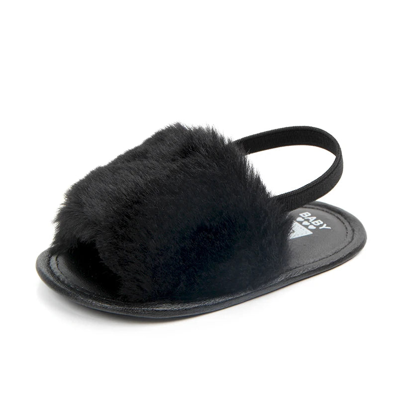Baby Winter Soft Slipper For 0 To 18 Months Non Slip Plush Warm Shoes For Boys And Girls Model 2024