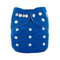 1pc ALVABABY Solid Color Baby Cloth Diaper Reusable Pocket Diaper Baby Cloth Nappy Shell