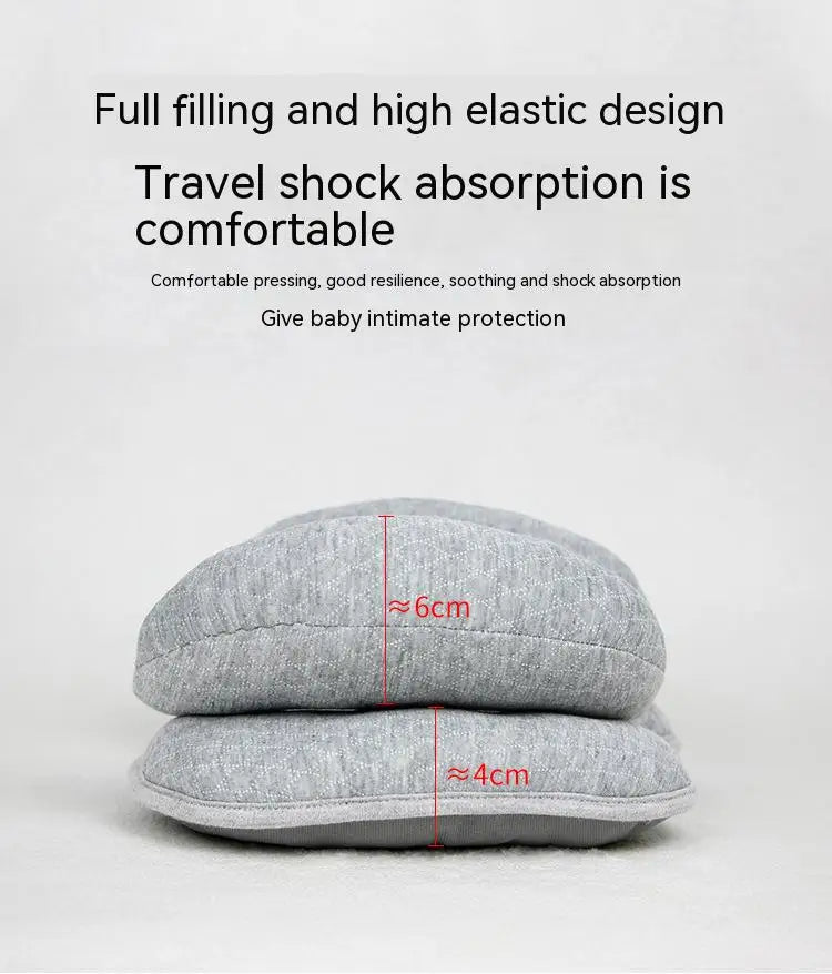Baby Pillow Stroller Baby Head and Neck Support Pillow U-shaped Headrest Body Fixation Anti Roll Children's School Cushion