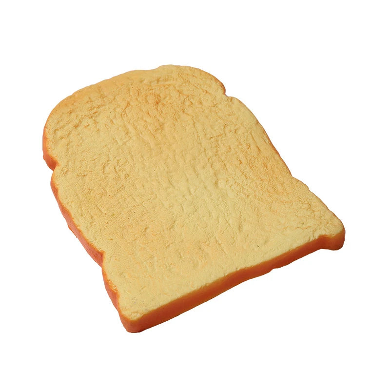 1/3/6PCS Toast Bread Squishy Toys Slow Rebound Simulation Bread Sensory Toys Stress Relief Squeeze Toys for Kids Adult Gifts