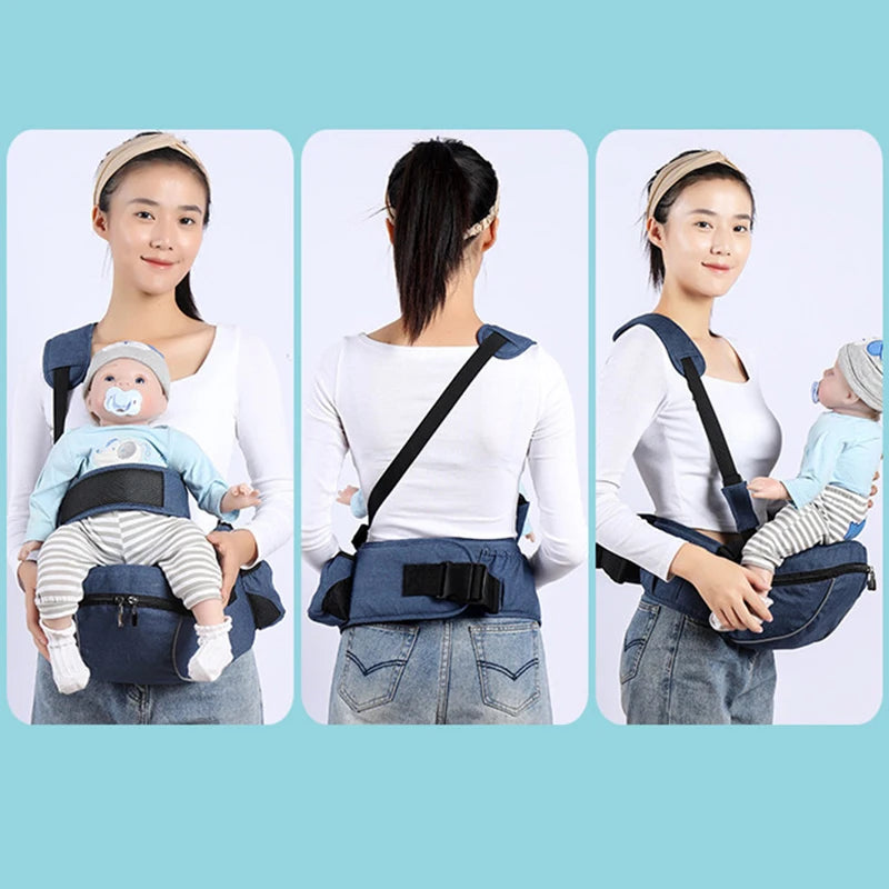 Baby Carrier Hipseat 2-24 Months Baby Sling Breathable Waist Stool Walkers Hold Waist Belt Kangaroo Belt Kids Infant Hip Seat
