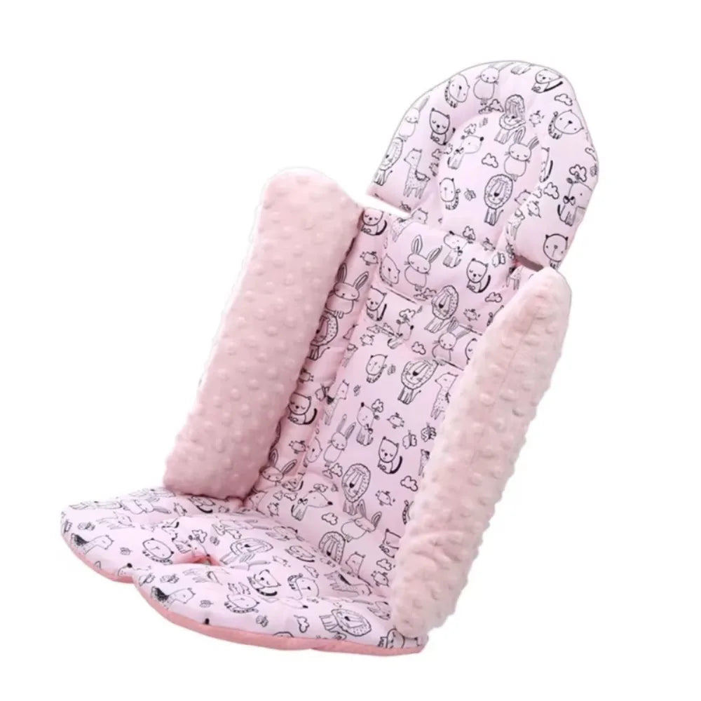 Cartoon Pattern Baby Stroller Cushion 84x41cm For Baby Comfort Car Seat Pram Padding