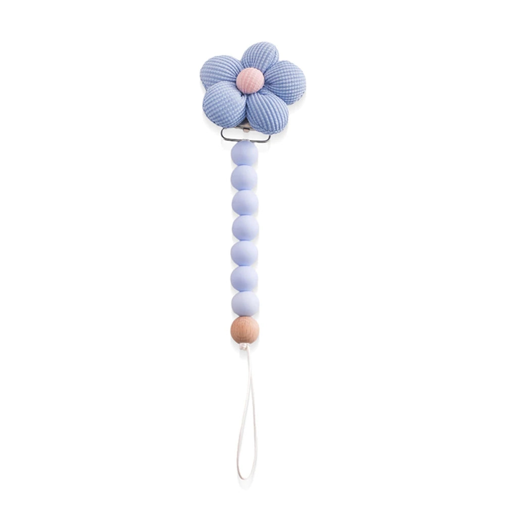 Silicone Baby Teether Rattle Soothing Toy 0-12 Months Bpa Free Food Grade Hand Bell 001