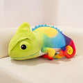 Hot 2026 New Cute Chameleon Plush Toys Stuffed Chubby Cartoon Crawling Lizard Doll Warm Soft Home Throw Pillow Funny Kids Gift