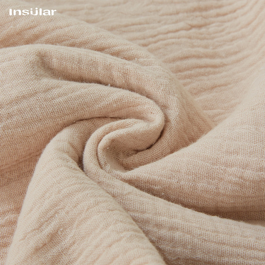 Baby Sleeping Bag Newborn Swaddle Sleeveless Sleep Sack Summer Thin Premium Muslin Cotton Soft 2-Ways Zipper Easy Diaper Changes