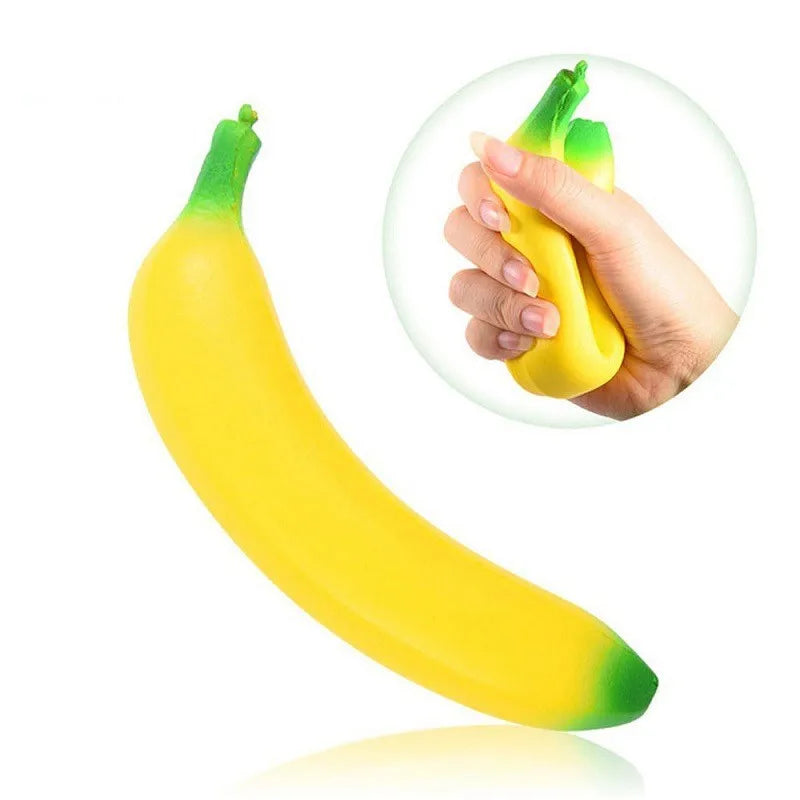 Jumbo Strawberry Fruit Squishy Toy Set Slow Rebound Stress Relief Toy Decompression Fidget for Adult Office Desk Decor Gift