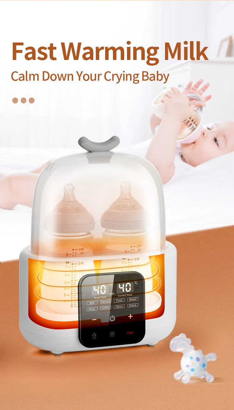 Multi Functional Breast Warmer Intelligent Insulation Heating and Disinfection Thermostat for Baby Bottles