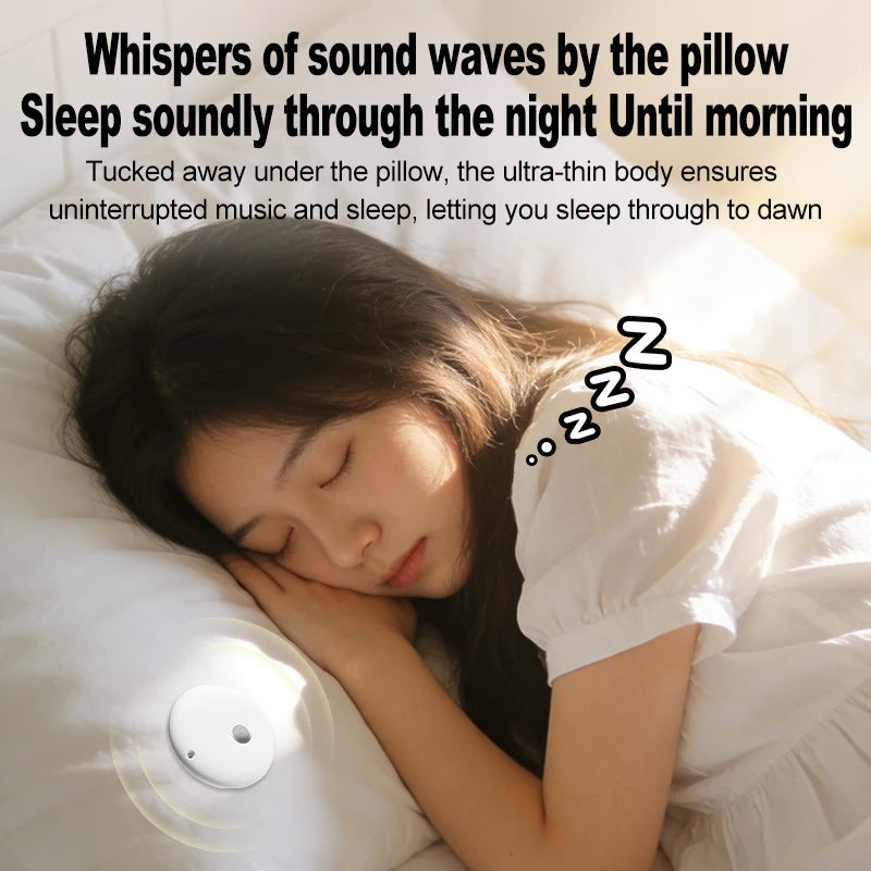 Lenovo Mini Portable Bedside Sleep Speaker With High-definition Sound Quality White Noise Intelligent Pillow Under Speaker