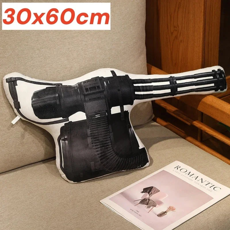 Hot Super Cool Realistic Stuffed Printed Firearm Plush Toys Soft Funny Lifeiliek Rifle Sniper Rifle Toys Game Props For Boys