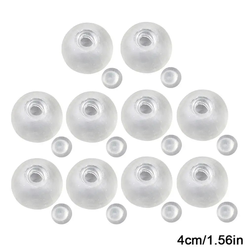 DIY Empty Ball Shell for Handmade Squishy Toy Clear Soft Rubber Skin for Maltose Squeeze Ball Creative Stress Relief Toy