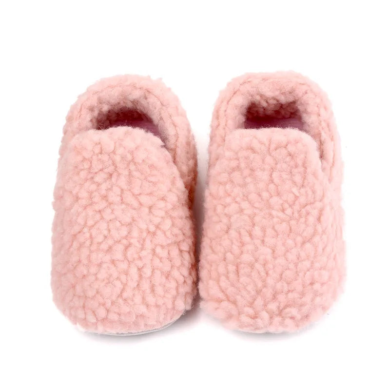 Baby Winter and Autumn Style Multiple Choices High Quality Soft Cotton Warm and Plush Toddler Shoes Anti-slip Sole Prewalking