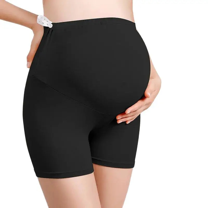 2026 Summer Maternity Safety Pants Adjustable Waist Pregnant Woman Safety Knickers Modal Shorts Skinny Pregnancy Short Leggings