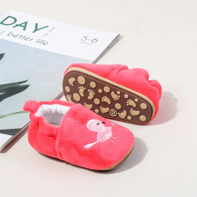 Baby Girl Boy Prewalker Shoes Spring and Autumn Cute Cartoon Animals Design Casual Anti Slip High Quality Newborn Toddler Shoes
