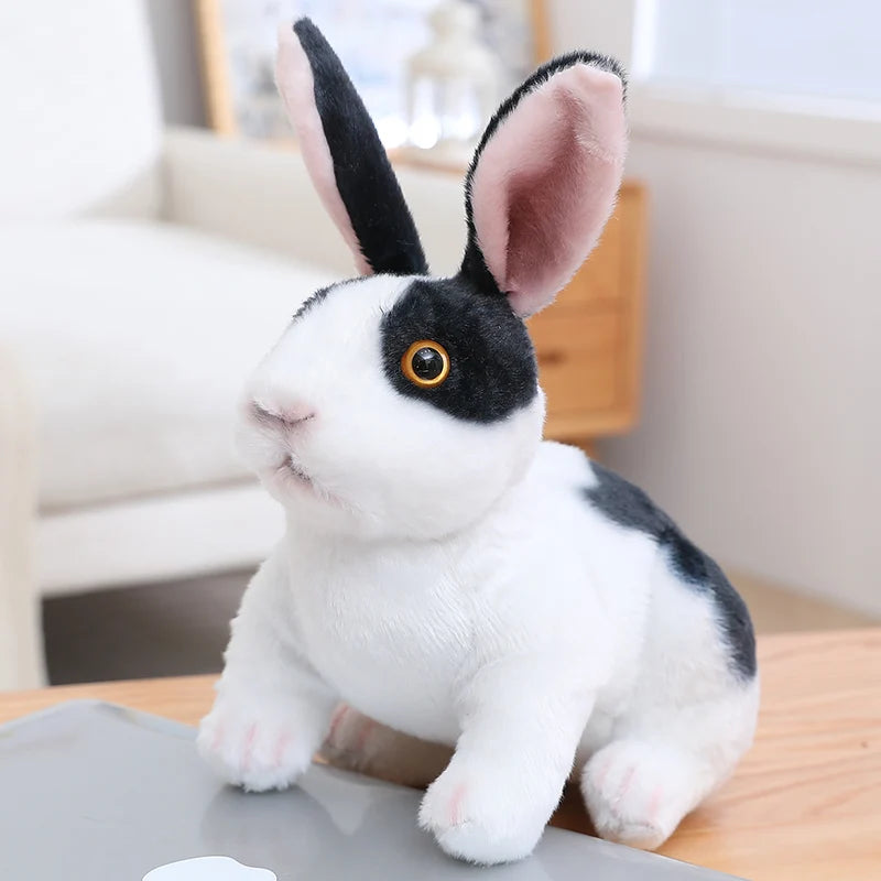 Rabbit Plush Toy Realistic Cute Bunny Plush For Home Decoration And Easter Gift Ideas