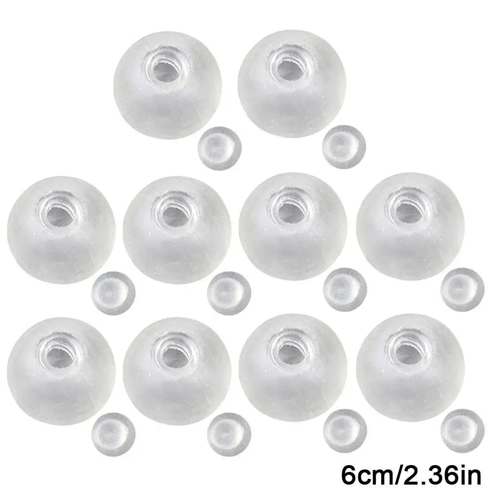 DIY Empty Ball Shell for Handmade Squishy Toy Clear Soft Rubber Skin for Maltose Squeeze Ball Creative Stress Relief Toy