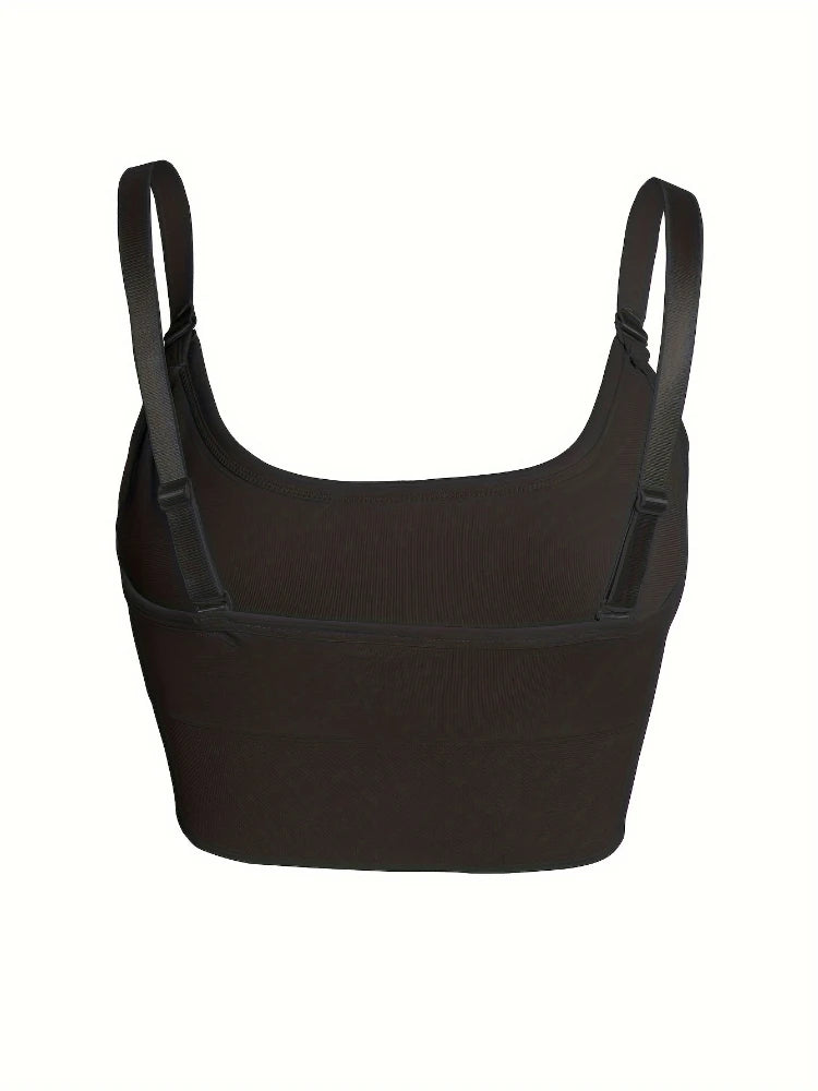 Women Bra Plus Size Seamless Brassiere Breathable Wire Free Bralette Underwear Comfortable Active Padded Brassiere Crop Top