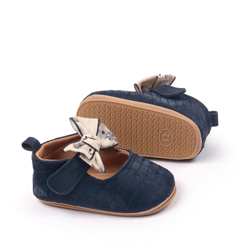 New Spring And Autumn Baby Girls First Walking Indoor Outdoor Toddler Shoes With Fashion Design For 0-18M Baby Princess Shoes